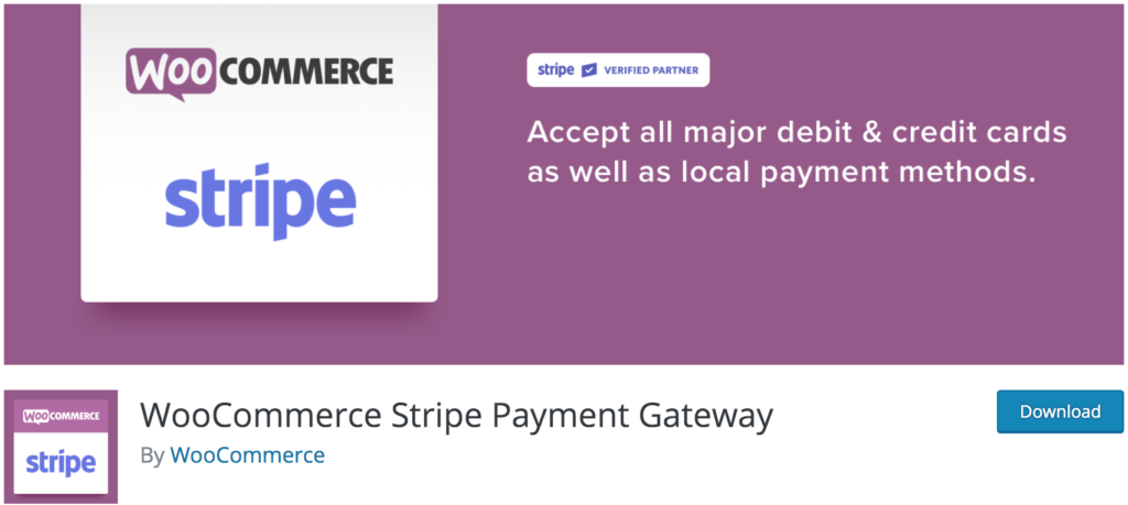 Meilleurs plugins de paiement WooCommerce - Stripe Payment Gateway