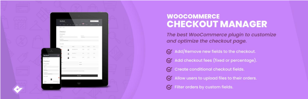 Plugins de paiement WooCommerce - Checkout Manager