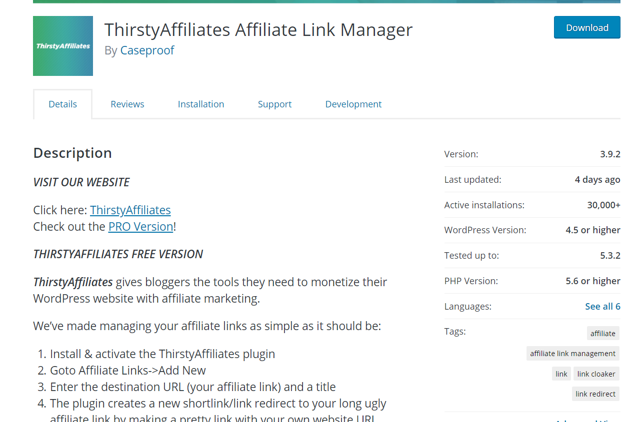 Durstiges Affiliates lite