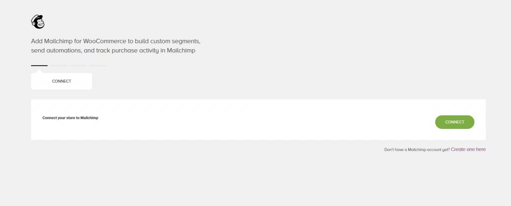 MailChimp woocommerce - conectar 1