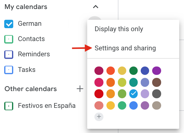 Agregue Google Calendar a WordPress - Consejos de calendario