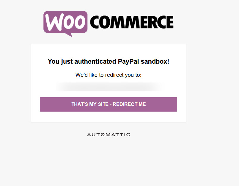 woocommerce paypal - API de inicio de sesión