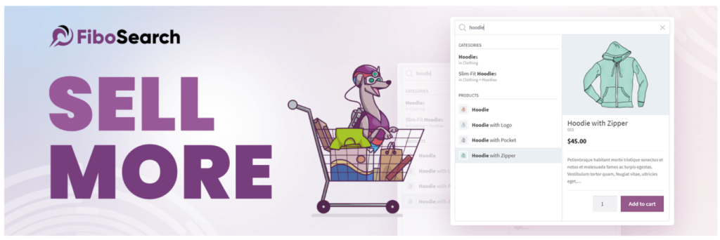 FiboSearch - Cele mai bune pluginuri de căutare de produse WooCommerce