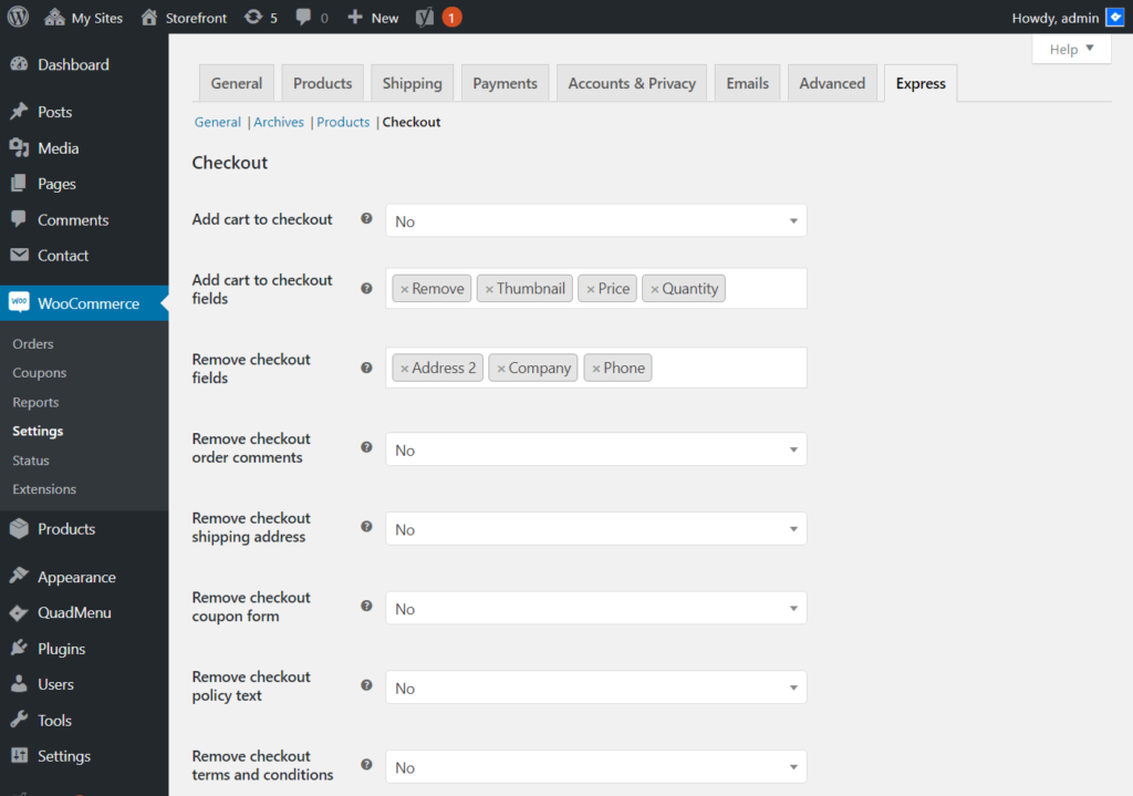 Plugin WooCommerce Checkout Field Editor - Pagamento diretto