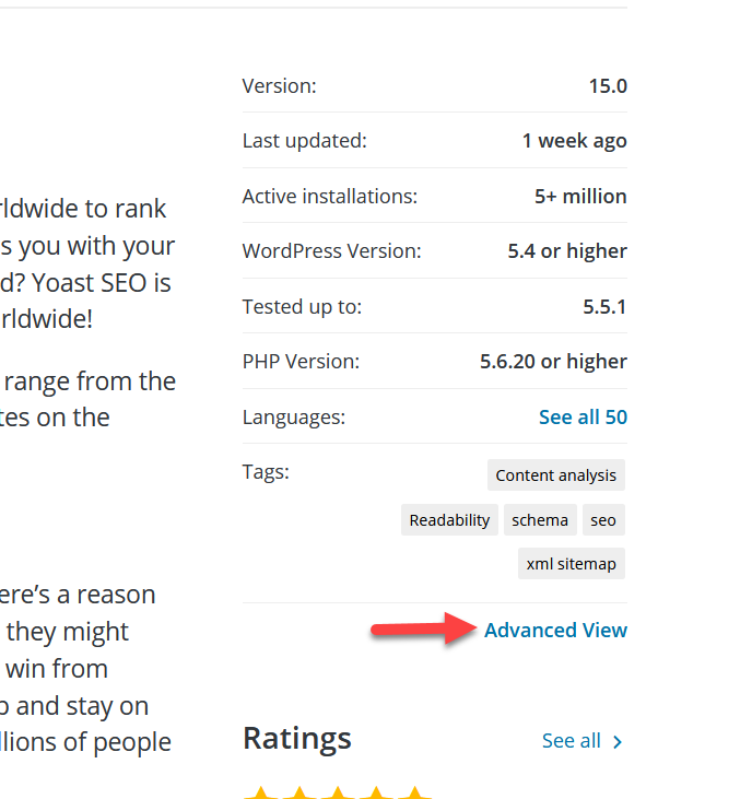 yoast avansat