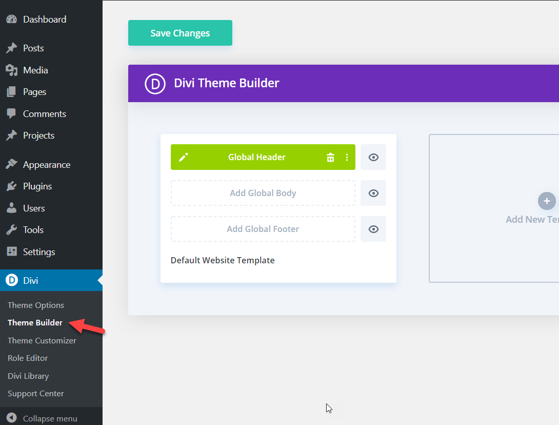 如何使 Divi 標題具有粘性（分步指南） - divi builder