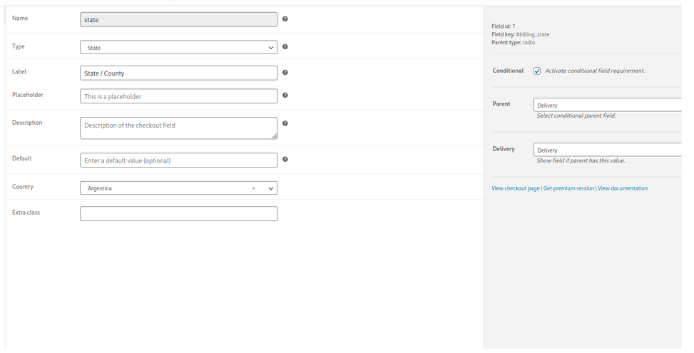 Logica condizionale Plug-in WooCommerce checkout manager