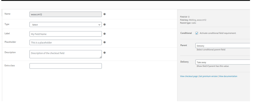 Logica condizionale Plug-in WooCommerce checkout manager