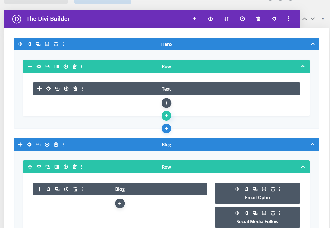 Machen Sie jedes Divi-Element klebrig - Buchhalter-Layout