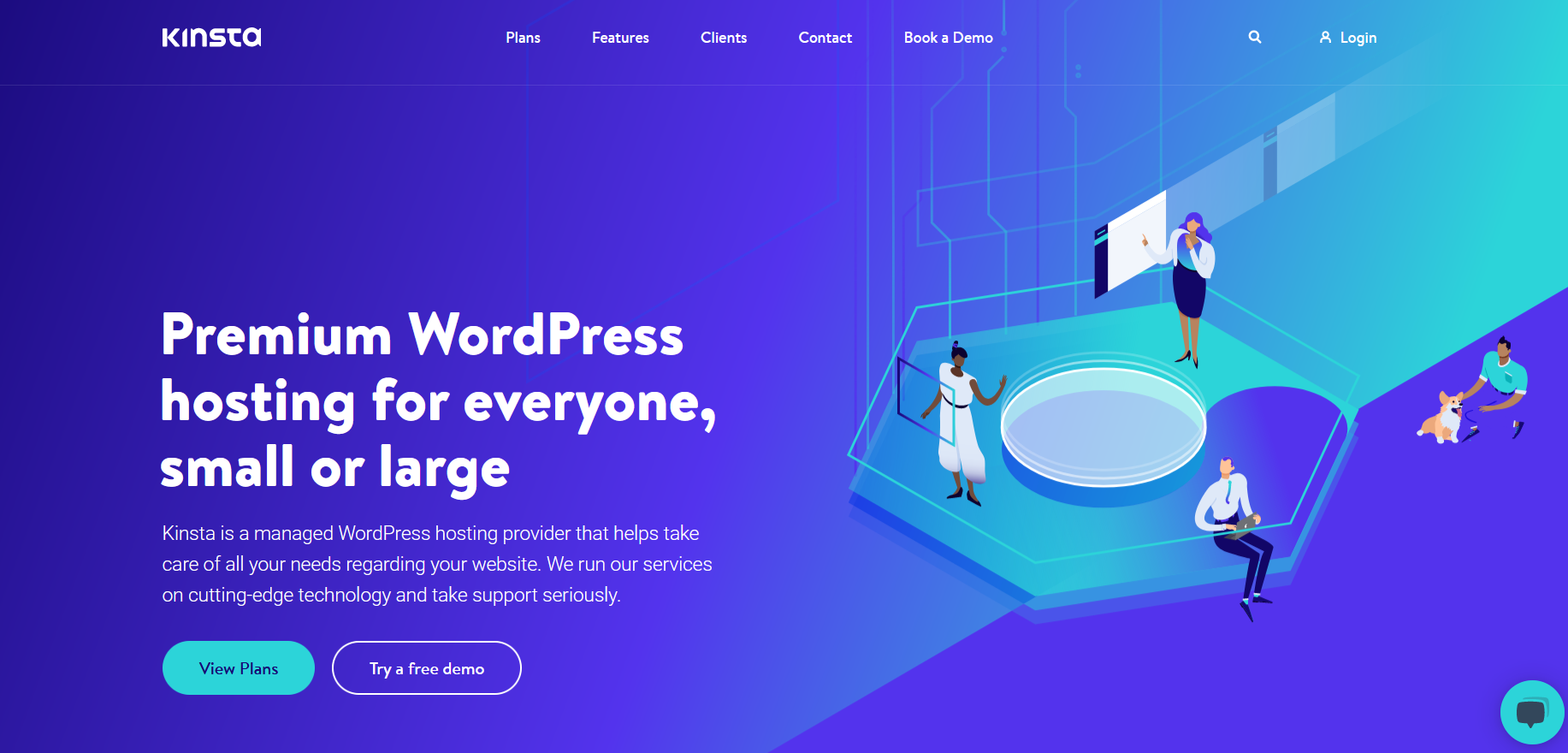 WordPress 托管服务 - kinsta