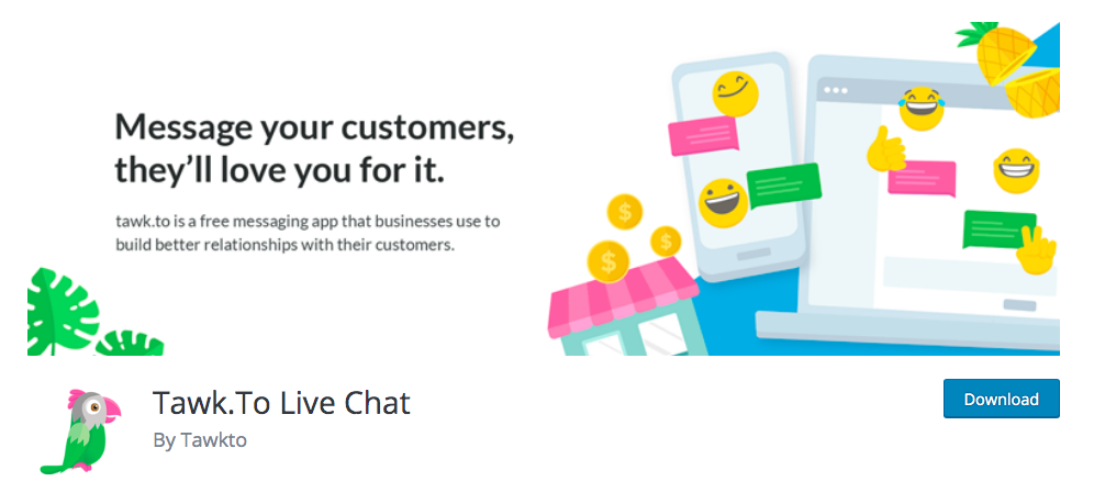 mejor chat en vivo gratis de woocommerce - tawk.to