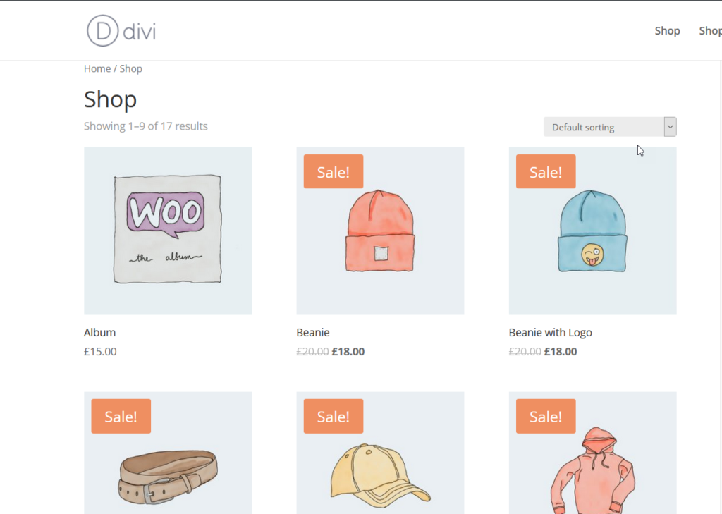 dostosuj stronę produktu woocommerce w divi - divi shop