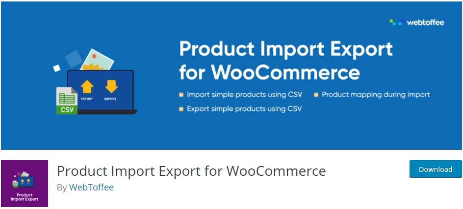 importación de productos exportación para woocommerce exportación productos de woocommerce