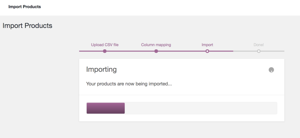 importer des produits dans WooCommerce