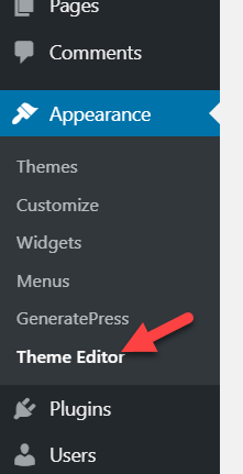 editor di temi wordpress