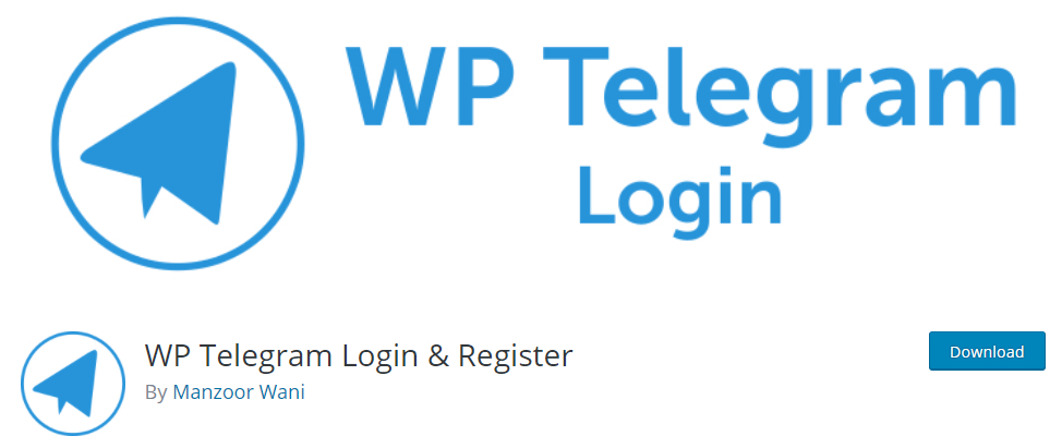 WP Telegram Inicie sesión y regístrese