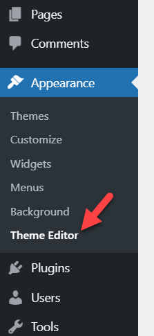 editor de temas wordpress