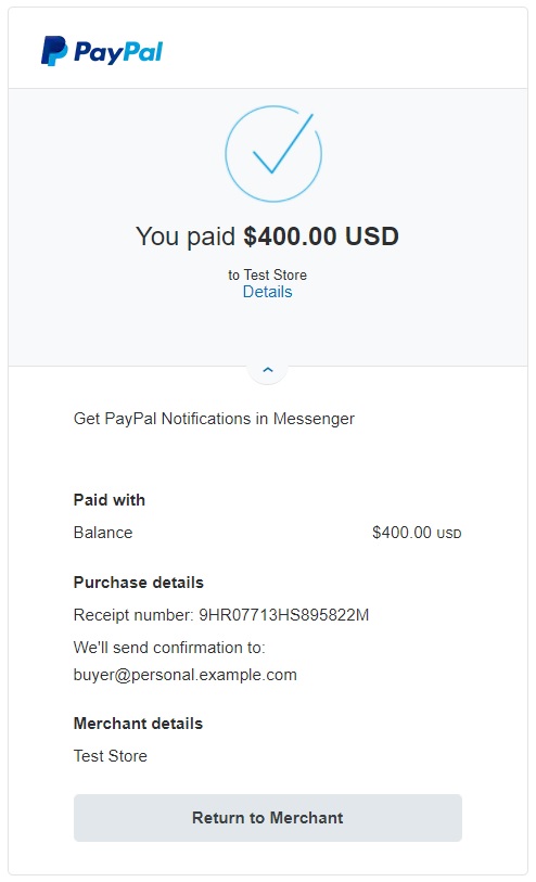 paypal sandbox order ทดสอบคำสั่งซื้อ woocommerce