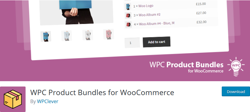 ชุดผลิตภัณฑ์ใน WooCommerce - การรวมกลุ่มผลิตภัณฑ์ WPC