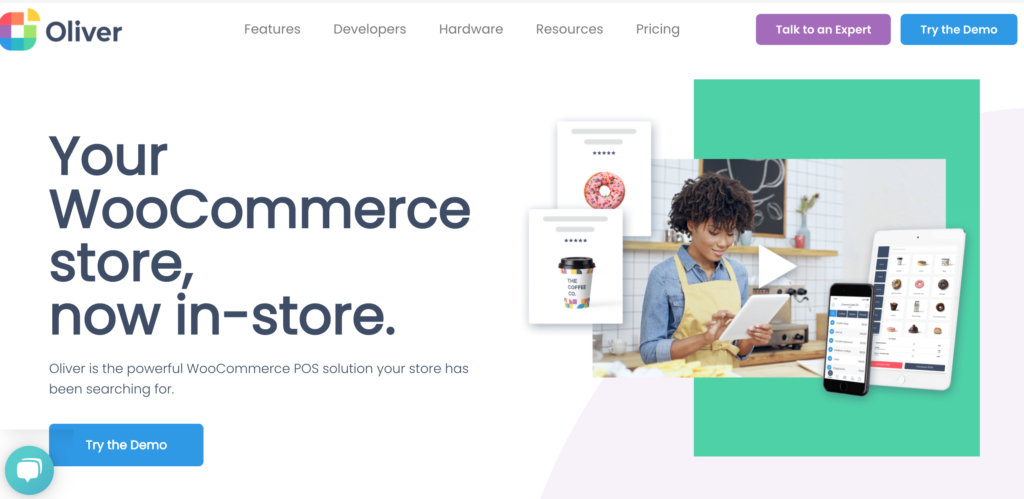 أفضل ملحقات WooCommerce POS - Oliver POS