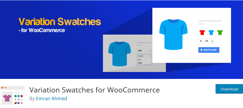 إضافة اختلافات المنتج في woocommerce - حوامل التباين لـ woocommerce