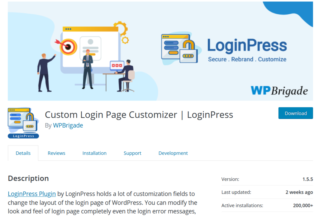 WordPress 로그인 페이지를 사용자 정의하는 플러그인 - loginpress