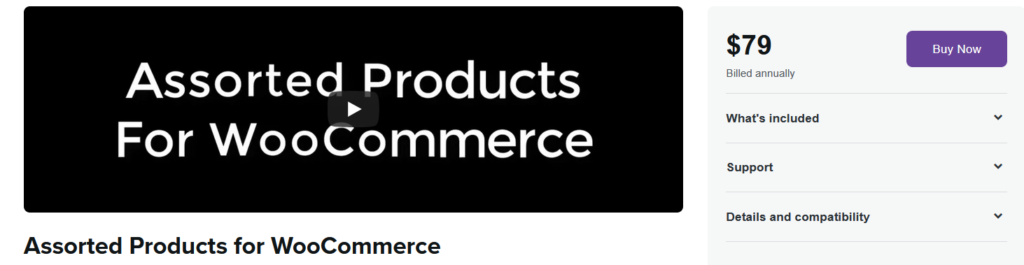 woocommerce 제품 번들 플러그인 - 다양한 제품