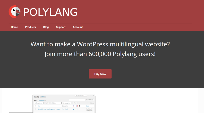 WordPress를 위한 최고의 번역 플러그인 - polylang