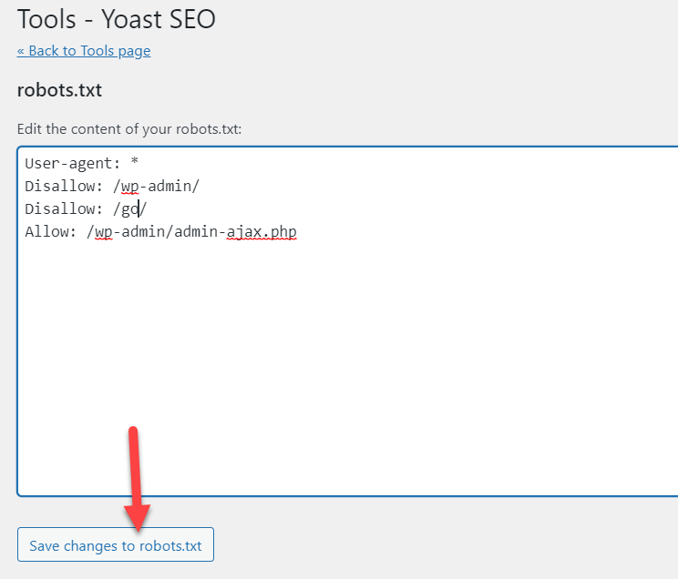 robots.txt 파일 업데이트