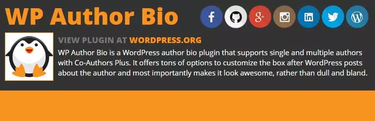 Plugin bio dell'autore di WP