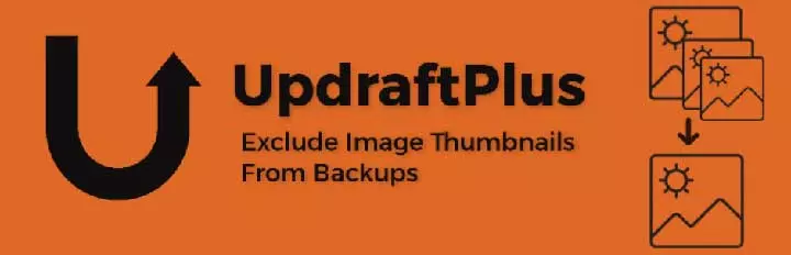 Bildminiaturen von UpdraftPlus Backup ausschließen