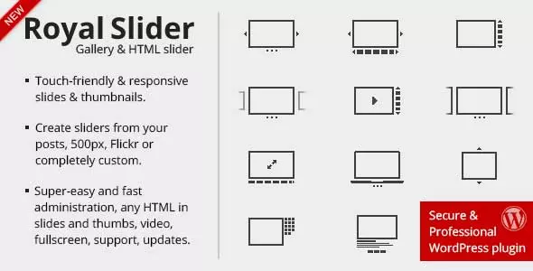 RoyalSlider WP 플러그인