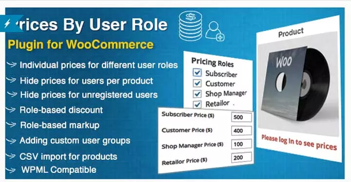 WooCommerce의 사용자 역할별 가격