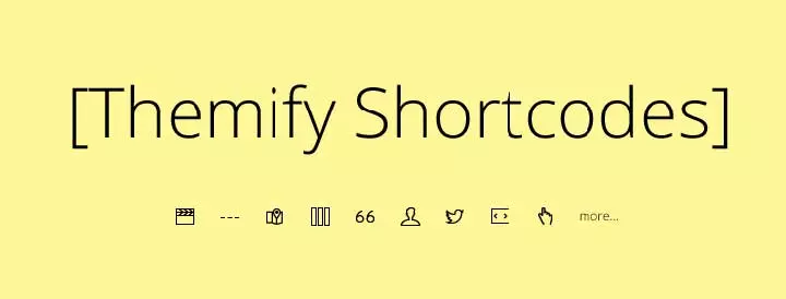 Plugin gratuit Themify Shortcodes