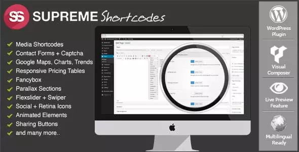 Supreme Shortcode-Plugin