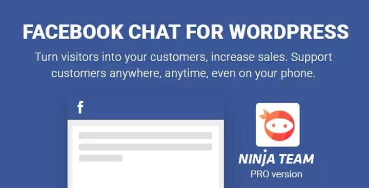 Facebook-Live-Chat für WordPress