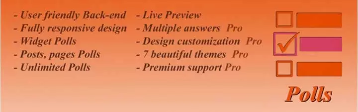Plugin WordPress per il sistema di sondaggi