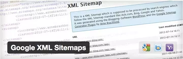 Sitemap XML di Google