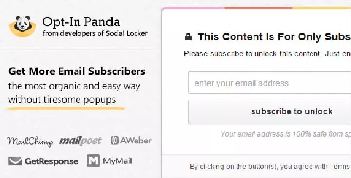 Opt-In Panda para WordPress