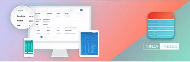 Pluginul Ninja Tables