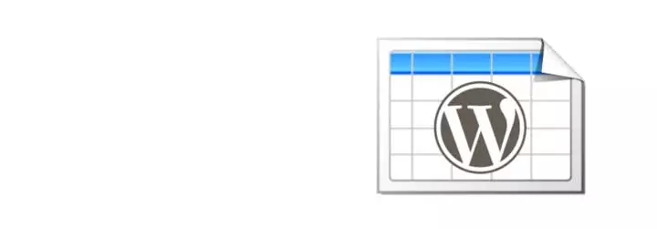 Complemento de tabla de TablePress WordPress