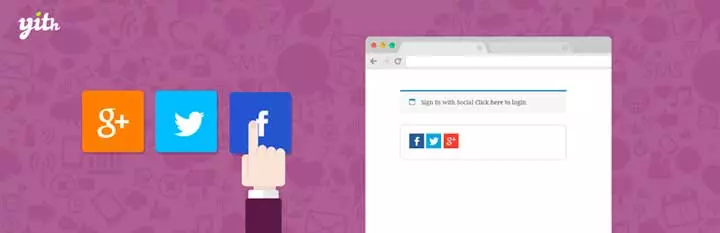 Conectare socială YITH WooCommerce