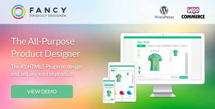 Плагин Fancy Product Designer для WooCommerce