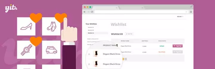 Список желаний YITH WooCommerce