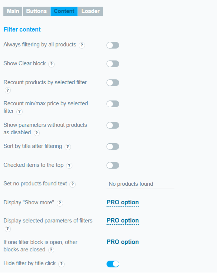 البرنامج المساعد woocommerce filter-10