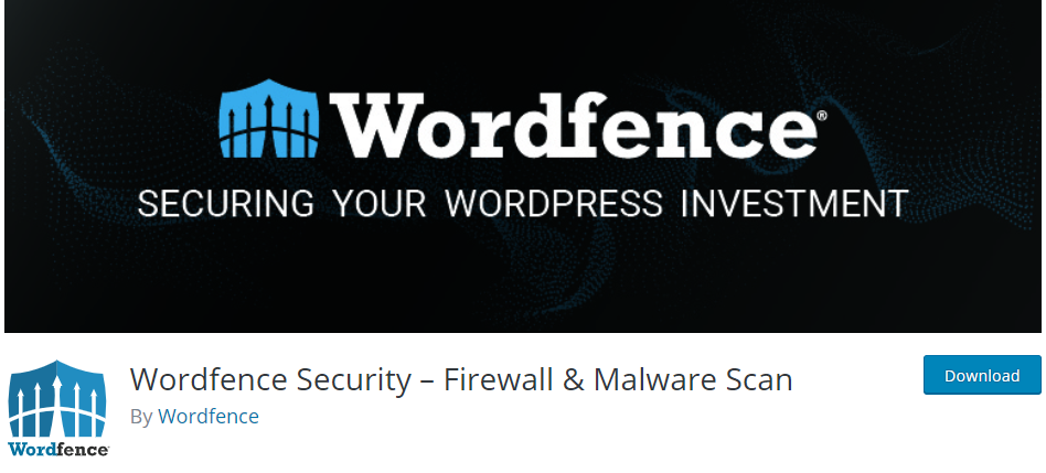 Wordfence güvenliği