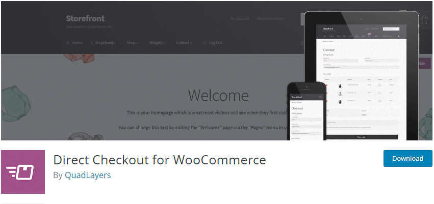 WooCommerce Direct Checkout