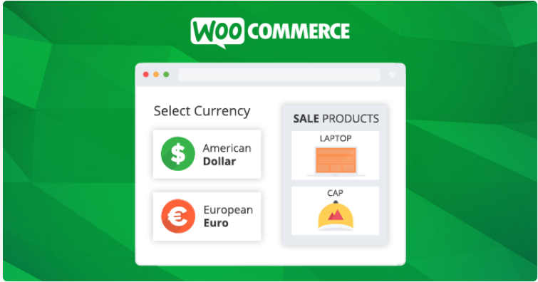 Comutator de monede WooCommerce