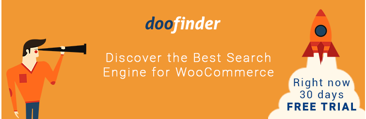 Motorul de căutare avansată Doofinder pentru WooCommerce