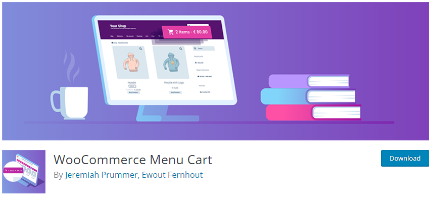 Coș de meniu WooCommerce